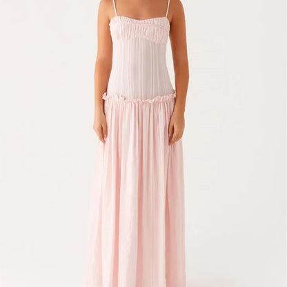 Clara Pastel Maxi Dress