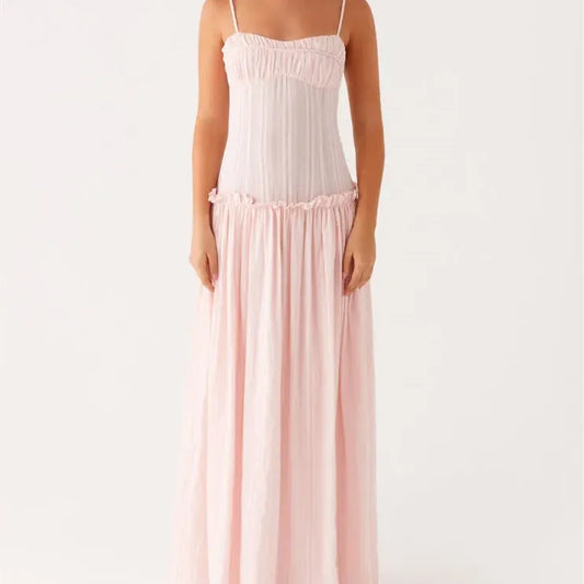 Clara Pastel Maxi Dress