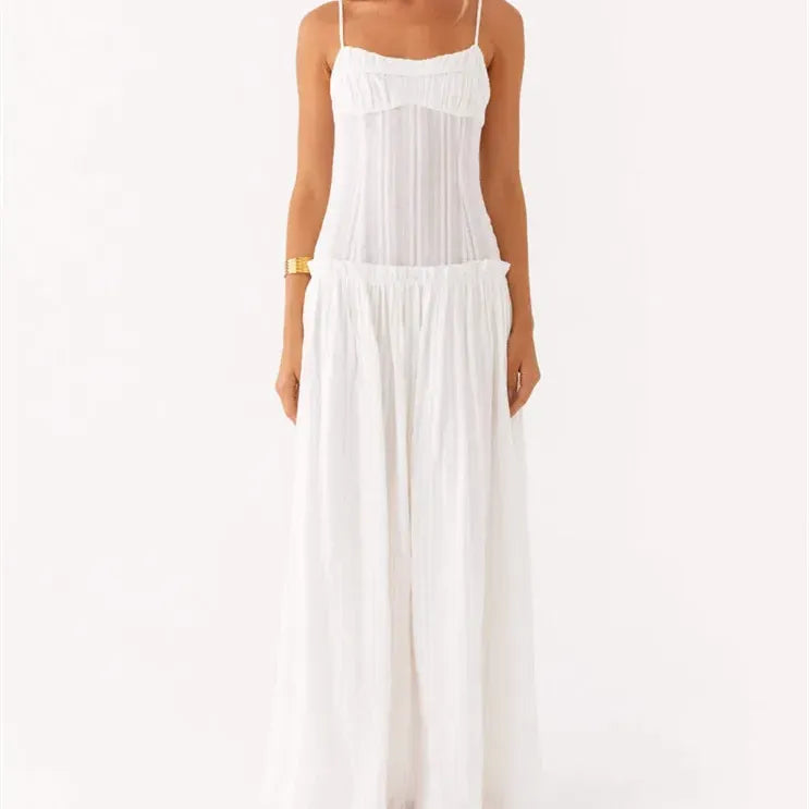 Clara Pastel Maxi Dress