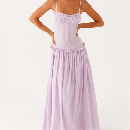 Clara Pastel Maxi Dress