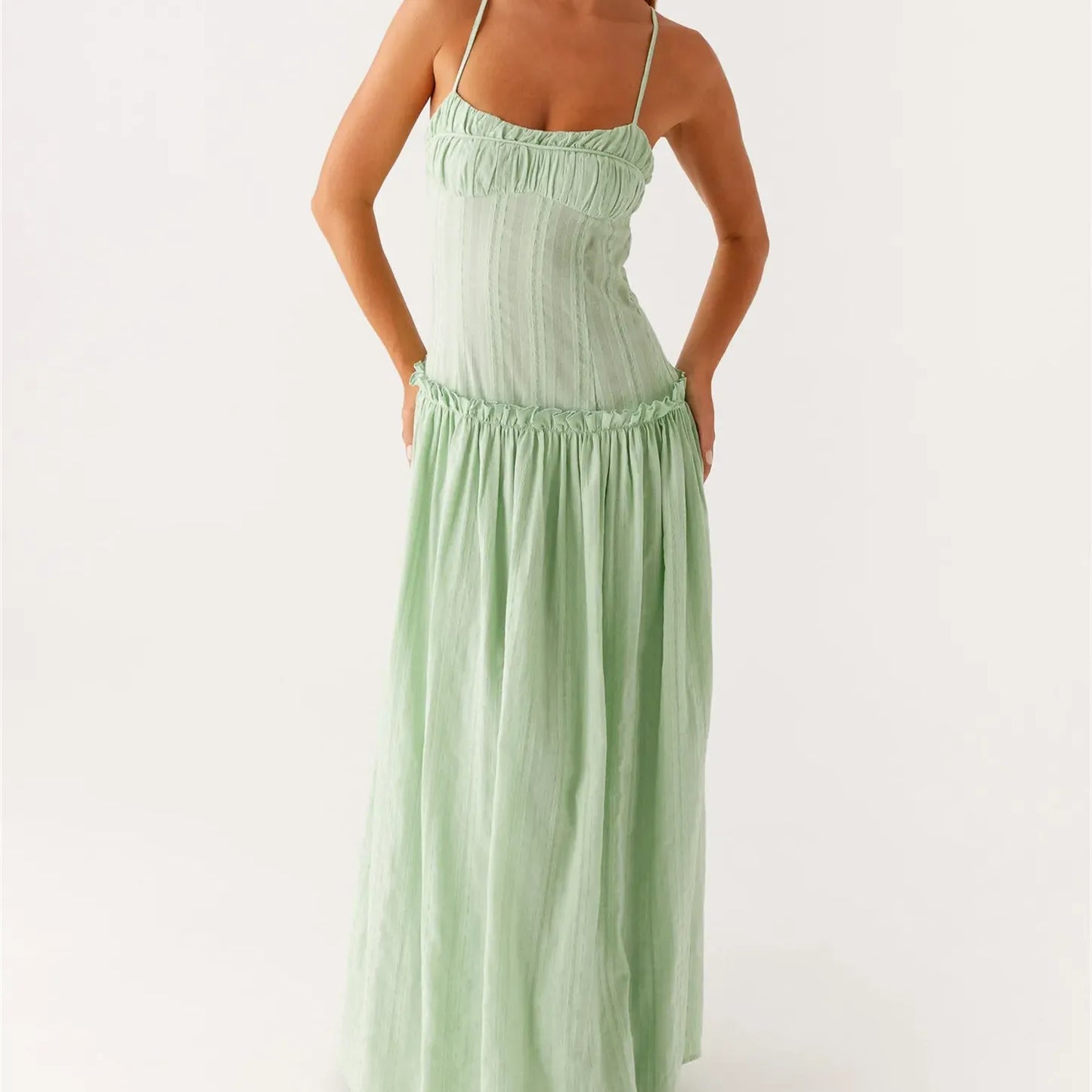 Clara Pastel Maxi Dress