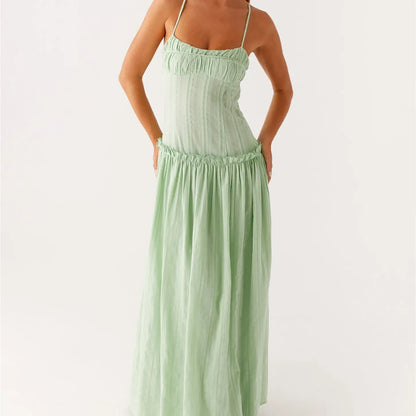 Clara Pastel Maxi Dress