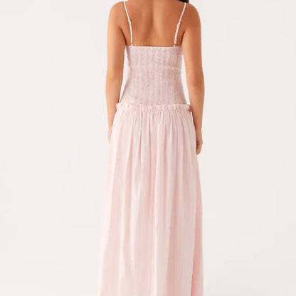 Clara Pastel Maxi Dress